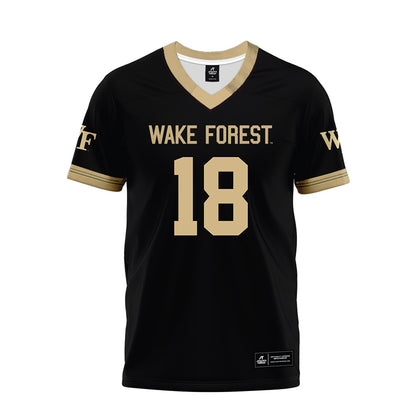 Wake Forest - NCAA Football : DJ Johnson - Premium Football Jersey-0