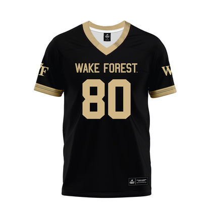 Wake Forest - NCAA Football : Braxton Winston III - Premium Football Jersey-0