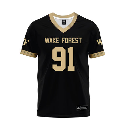 Wake Forest - NCAA Football : Lucas Smalls-Allen - Premium Football Jersey-0