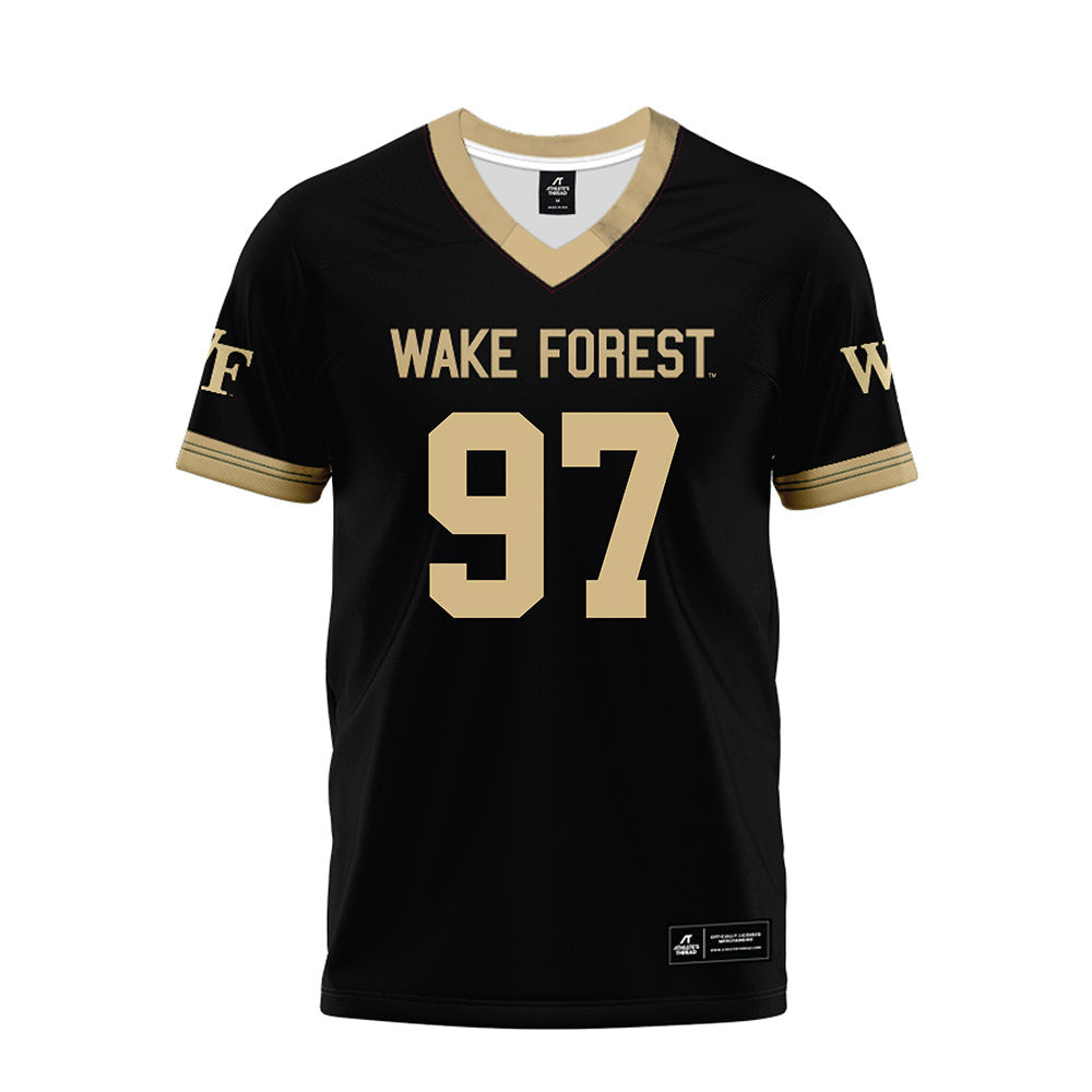 Wake Forest - NCAA Football : Matthew Herron - Premium Football Jersey-0