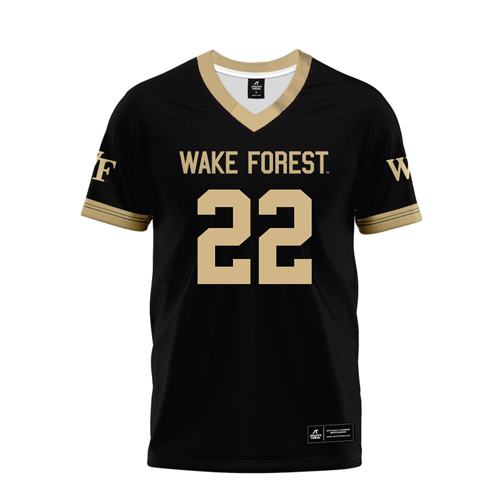 Wake Forest - NCAA Football : Deuce Lawrence - Premium Football Jersey-0