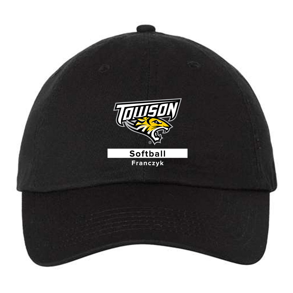 Towson - NCAA Softball : Grace Franczyk - Dad Hat-0