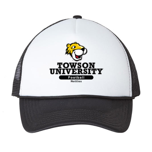 Towson - NCAA Football : Jai Nettles - Trucker Hat-0