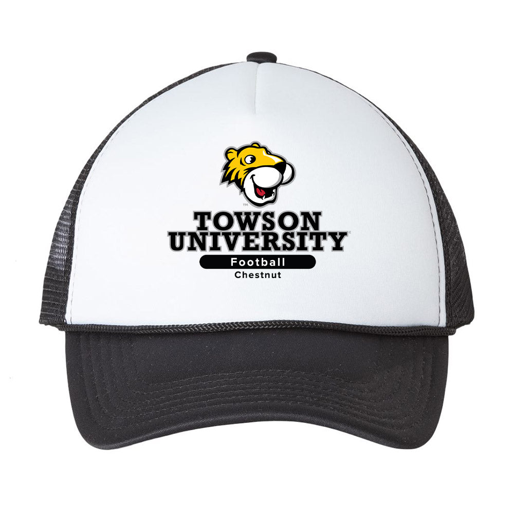 Towson - NCAA Football : Seth Chestnut - Trucker Hat-0