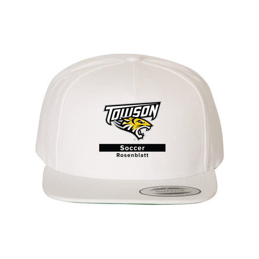 Towson - NCAA Women's Soccer : Sofia Rosenblatt - Snapback Hat-0