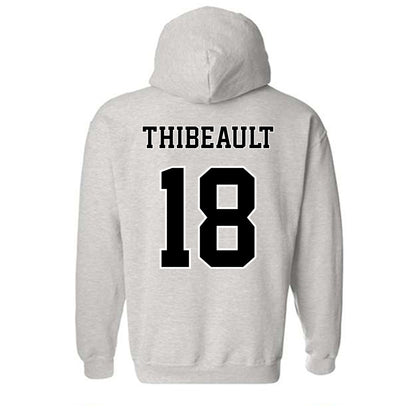 Towson - NCAA Women's Soccer : Sophie Thibeault - Classic Fashion Shersey Hooded Sweatshirt-1