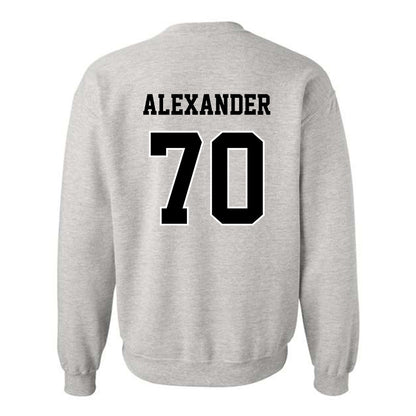 Towson - NCAA Football : T'Khi Alexander - Classic Fashion Shersey Crewneck Sweatshirt-1