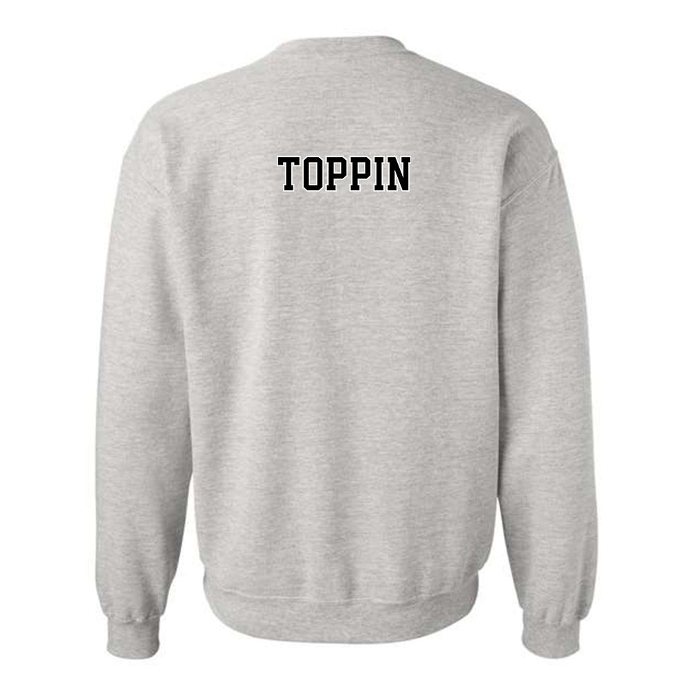 Towson - NCAA Women's Track & Field : Aniyah Toppin - Classic Fashion Shersey Crewneck Sweatshirt-1