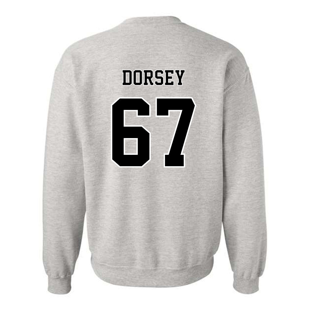 Towson - NCAA Football : Chase Dorsey - Classic Fashion Shersey Crewneck Sweatshirt-1