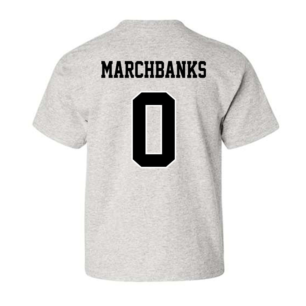 Towson - NCAA Women's Basketball : Masyn Marchbanks - Classic Fashion Shersey Youth T-Shirt-1