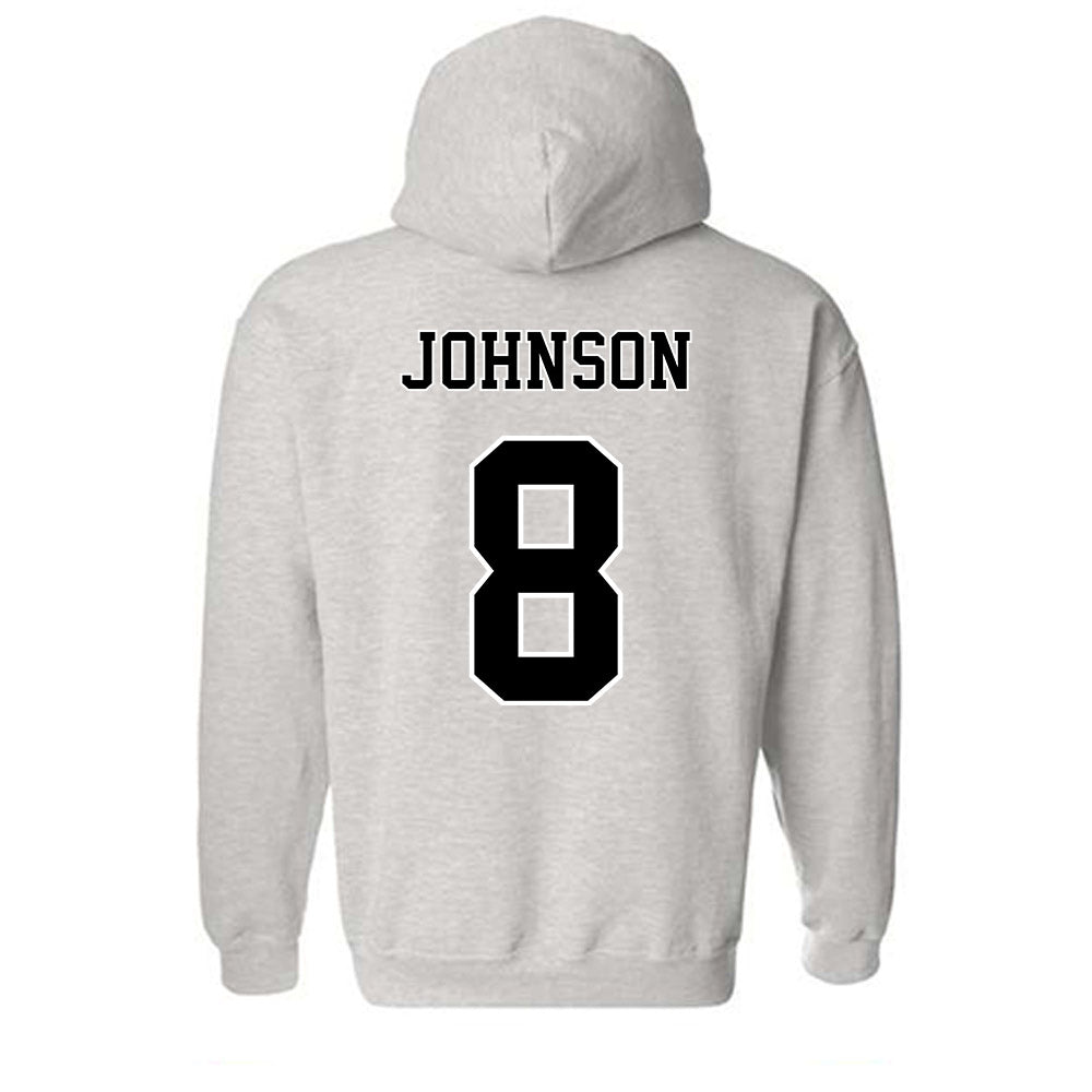 Towson - NCAA Football : Jaydyn Johnson - Classic Fashion Shersey Hooded Sweatshirt-1