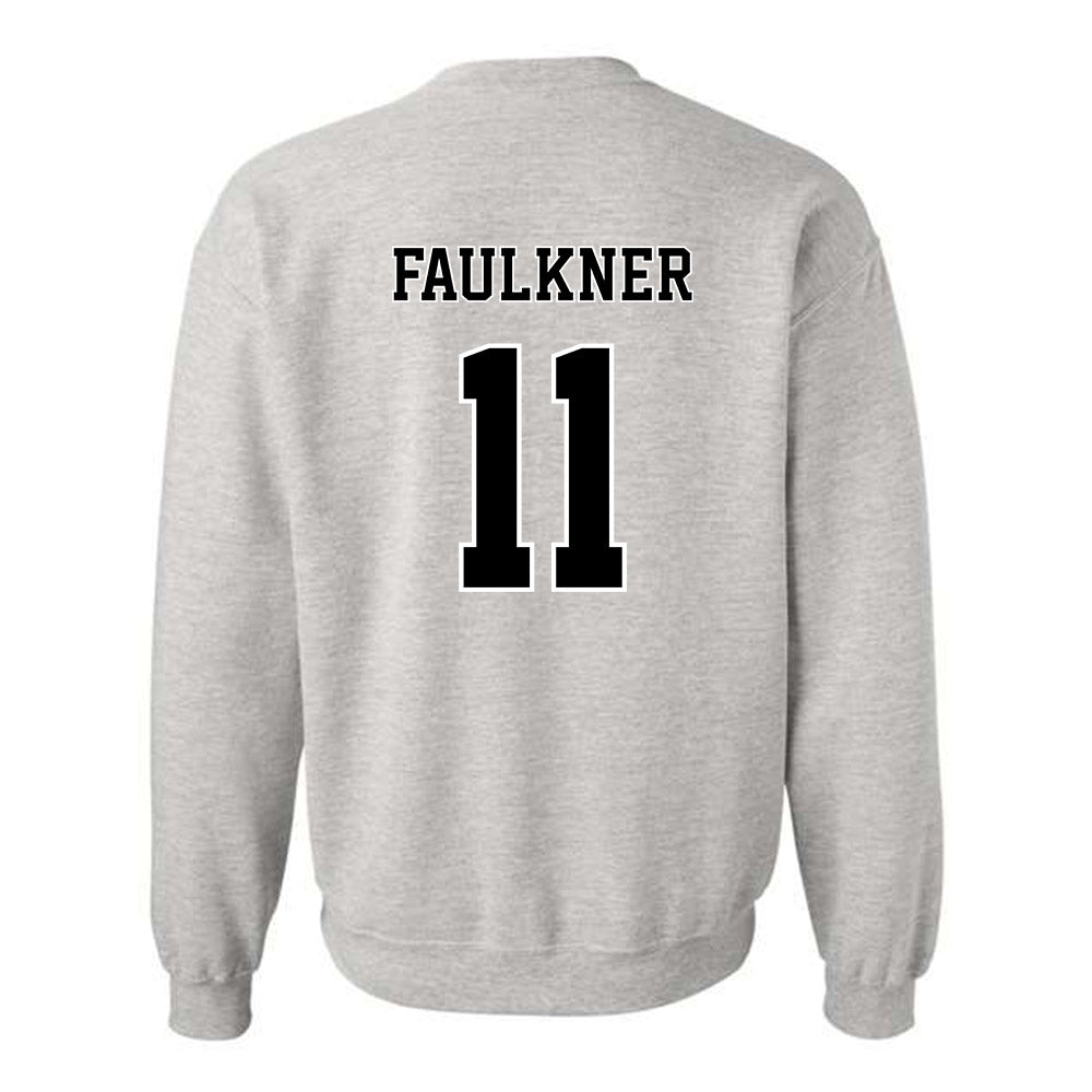 Towson - NCAA Football : Peyton Faulkner - Classic Fashion Shersey Crewneck Sweatshirt-1