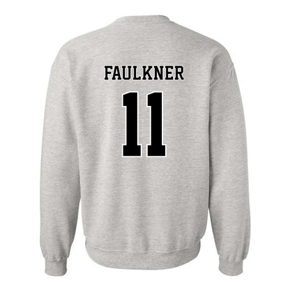Towson - NCAA Football : Peyton Faulkner - Classic Fashion Shersey Crewneck Sweatshirt-1