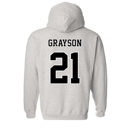 Towson - NCAA Football : Kyron Grayson - Classic Fashion Shersey Hooded Sweatshirt-1