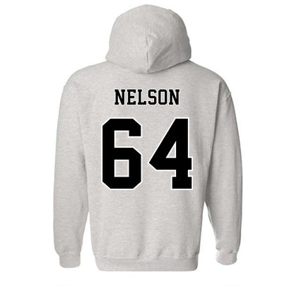 Towson - NCAA Football : Joden Nelson - Classic Fashion Shersey Hooded Sweatshirt-1