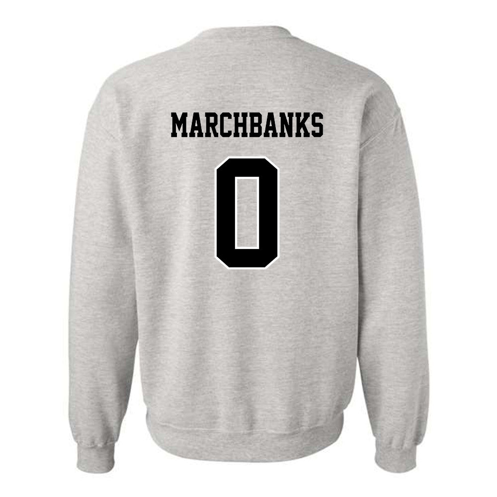 Towson - NCAA Women's Basketball : Masyn Marchbanks - Classic Fashion Shersey Crewneck Sweatshirt-1