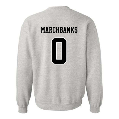 Towson - NCAA Women's Basketball : Masyn Marchbanks - Classic Fashion Shersey Crewneck Sweatshirt-1