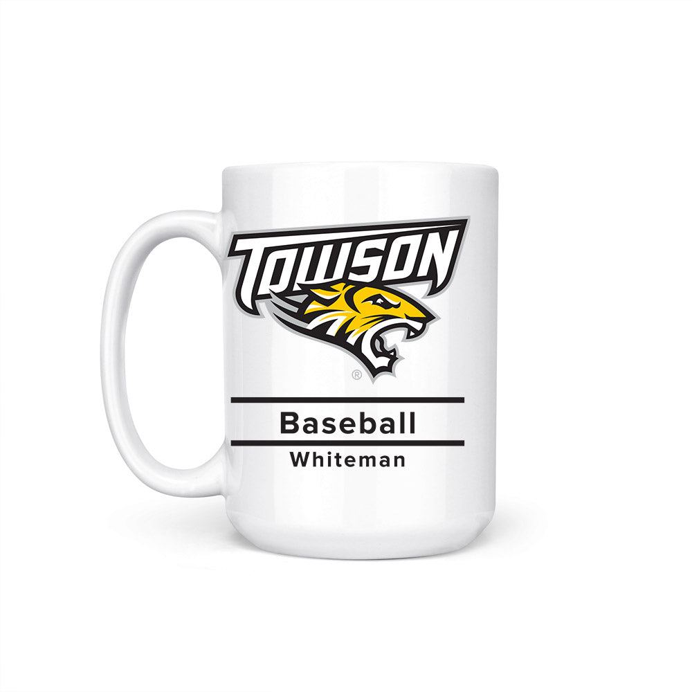Towson - NCAA Baseball : Jacob Whiteman - Coffee Mug-1