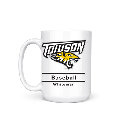 Towson - NCAA Baseball : Jacob Whiteman - Coffee Mug-1