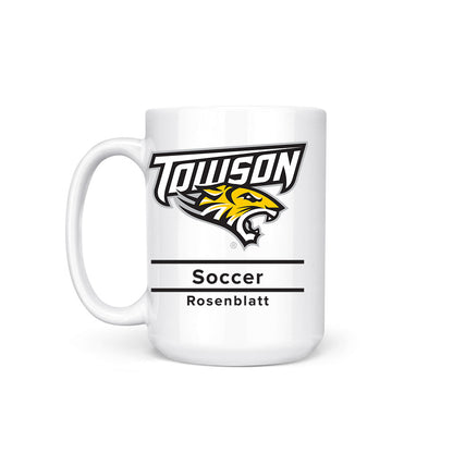 Towson - NCAA Women's Soccer : Sofia Rosenblatt - Coffee Mug-1