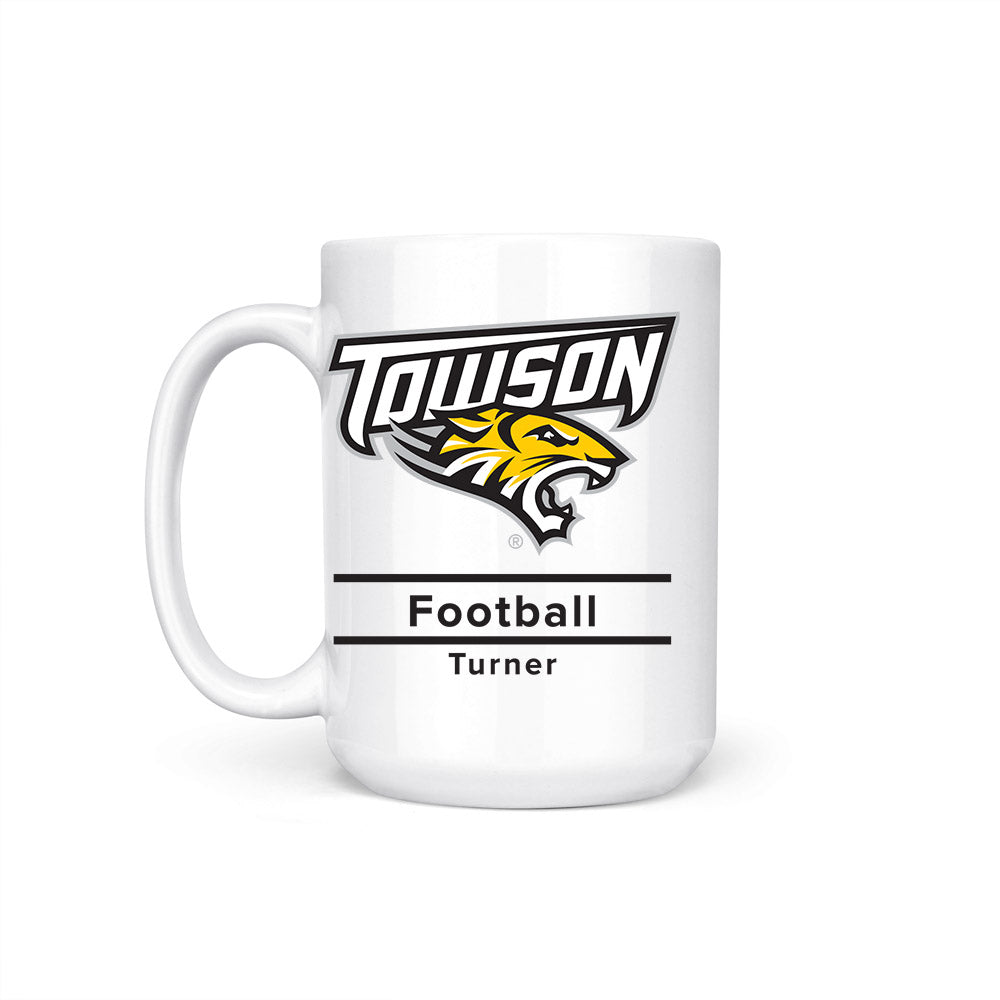 Towson - NCAA Football : TH Turner - Coffee Mug-1