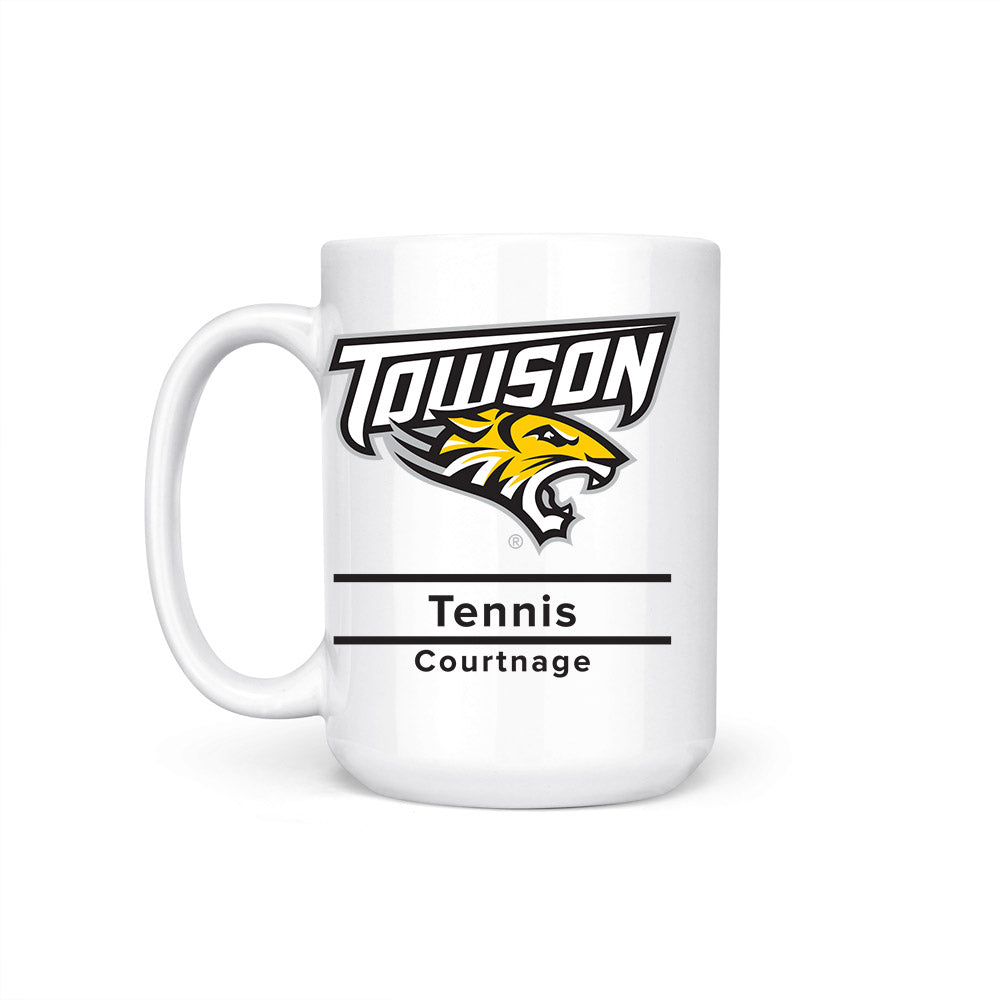 Towson - NCAA Women's Tennis : Chloe Courtnage - Coffee Mug-1