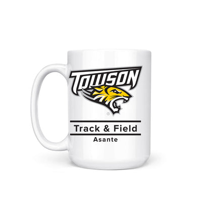 Towson - NCAA Women's Track & Field : Princess Asante - Coffee Mug-1