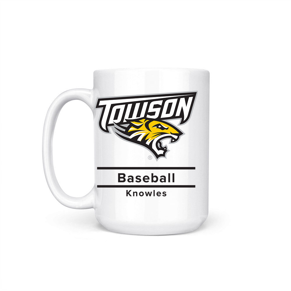 Towson - NCAA Baseball : Aden Knowles - Coffee Mug-1