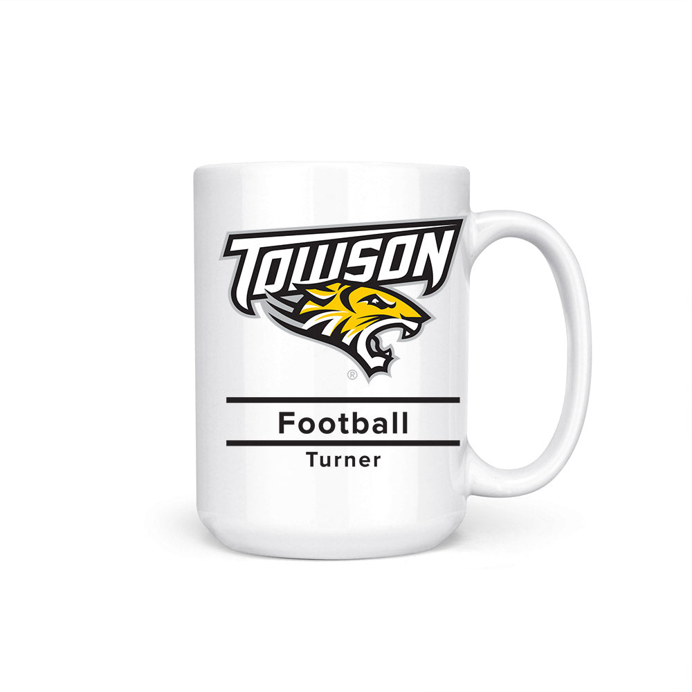 Towson - NCAA Football : TH Turner - Coffee Mug-0