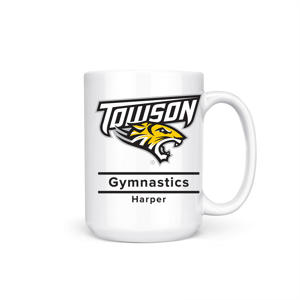 Towson - NCAA Women's Gymnastics : Ava Harper - Coffee Mug-0