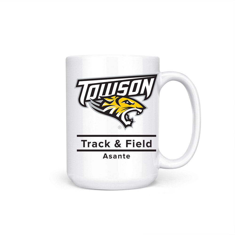 Towson - NCAA Women's Track & Field : Princess Asante - Coffee Mug-0