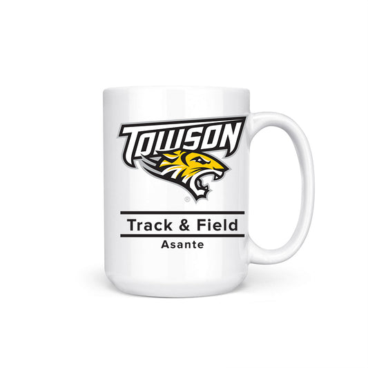 Towson - NCAA Women's Track & Field : Princess Asante - Coffee Mug-0