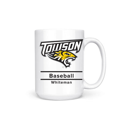 Towson - NCAA Baseball : Jacob Whiteman - Coffee Mug-0