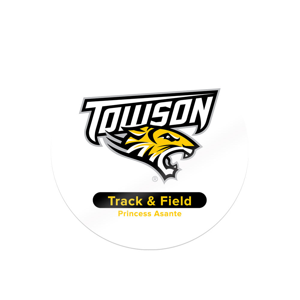 Towson - NCAA Women's Track & Field : Princess Asante - Sticker-0