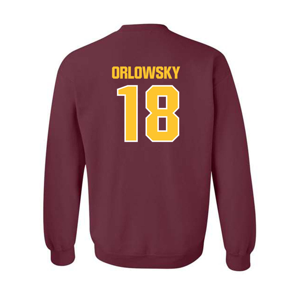 Central Michigan - NCAA Women's Soccer : Maya Orlowsky - Classic Shersey Crewneck Sweatshirt-1