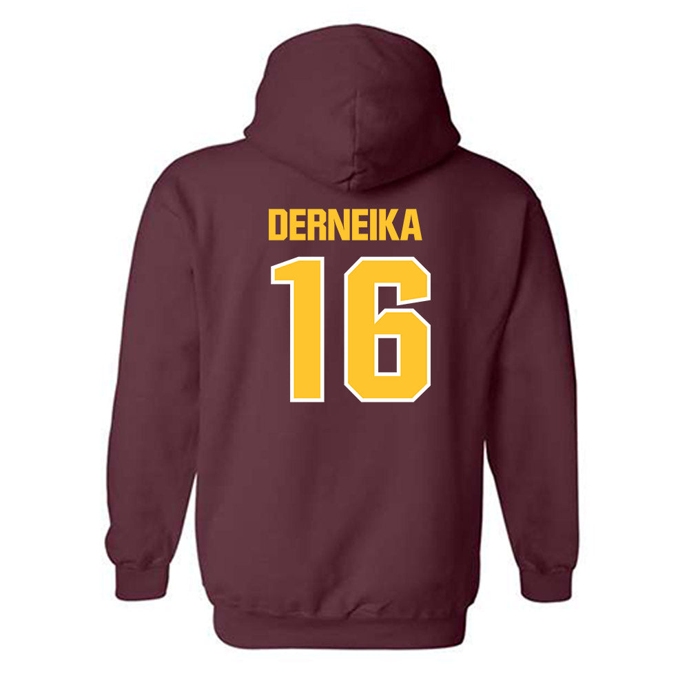 Central Michigan - NCAA Women's Soccer : Nada Derneika - Classic Shersey Hooded Sweatshirt-1