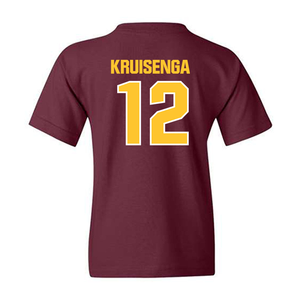 Central Michigan - NCAA Football : Camden Kruisenga - Classic Shersey Youth T-Shirt-1