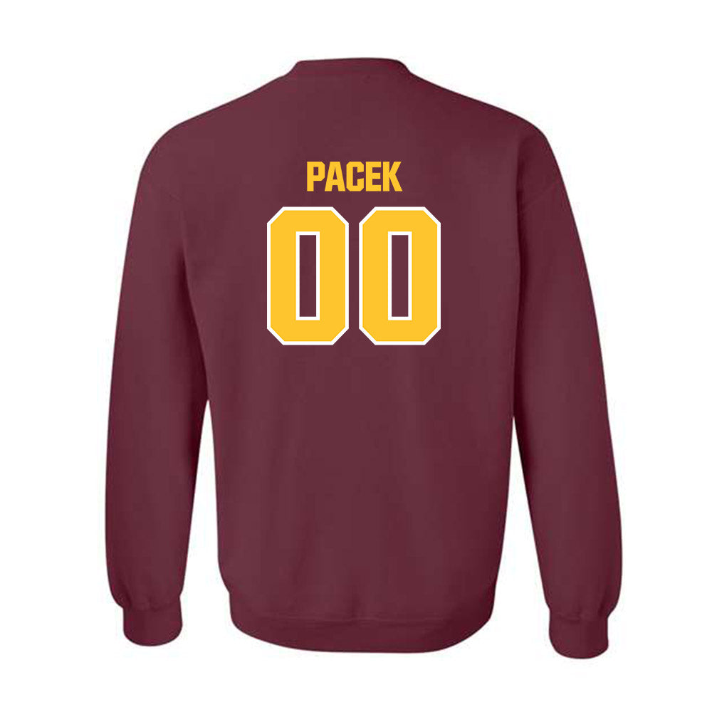 Central Michigan - NCAA Baseball : Zane Pacek - Classic Shersey Crewneck Sweatshirt-1