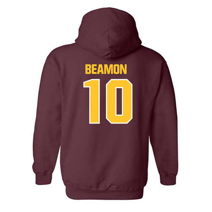 Central Michigan - NCAA Football : Marcus Beamon - Classic Shersey Hooded Sweatshirt-1