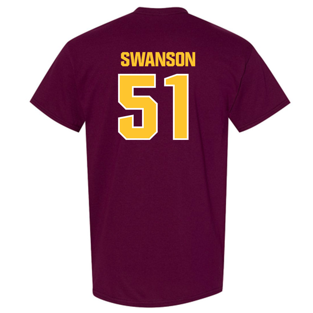 Central Michigan - NCAA Football : Landon Swanson - Classic Shersey T-Shirt-1