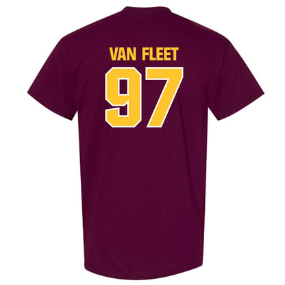 Central Michigan - NCAA Football : Maxwell Van Fleet - Classic Shersey T-Shirt-1