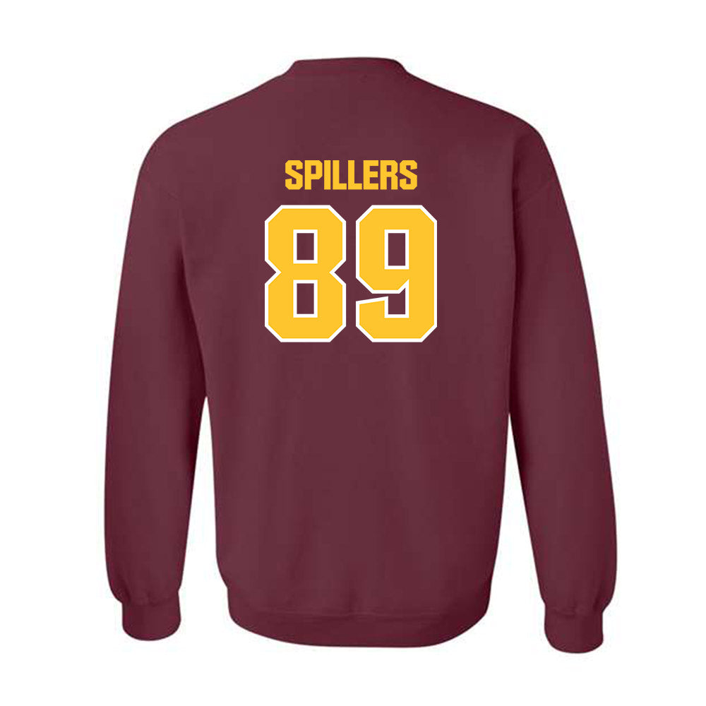Central Michigan - NCAA Football : Gavin Spillers - Classic Shersey Crewneck Sweatshirt-1