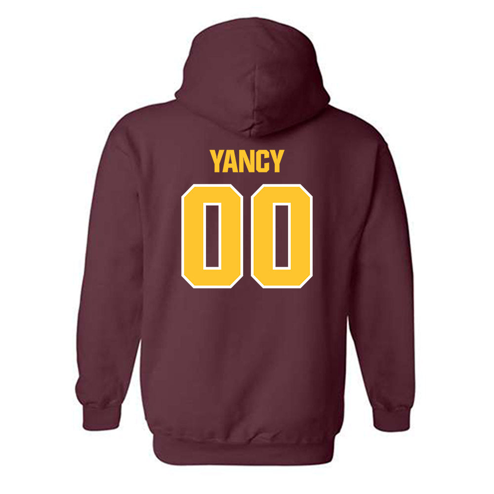 Central Michigan - NCAA Baseball : Jayden Yancy - Classic Shersey Hooded Sweatshirt-1