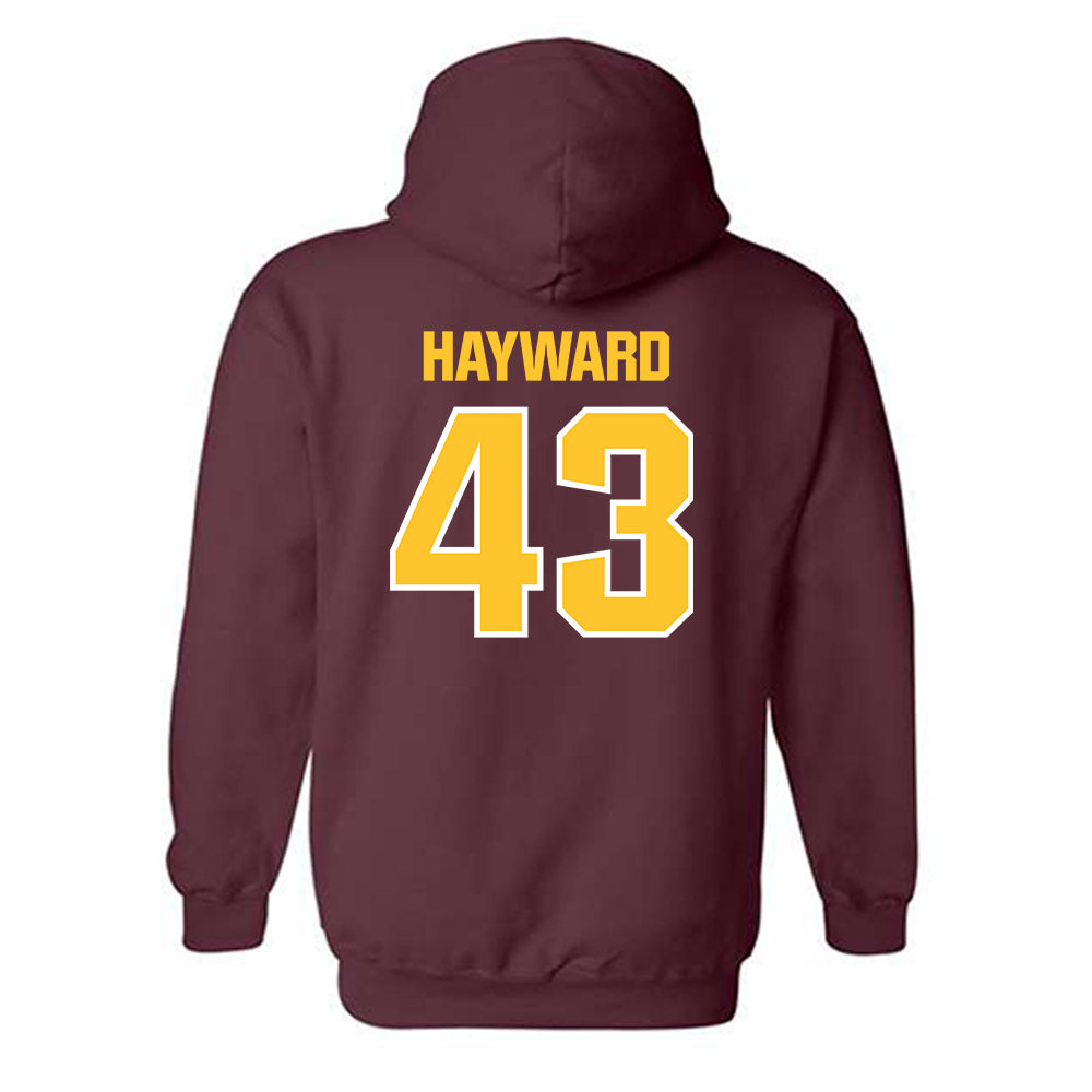 Central Michigan - NCAA Football : Kameranwas Hayward - Classic Shersey Hooded Sweatshirt-1