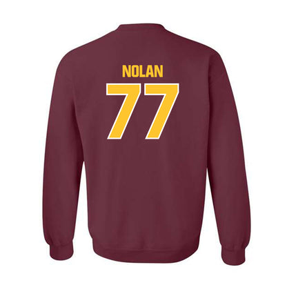 Central Michigan - NCAA Football : Jack Nolan - Classic Shersey Crewneck Sweatshirt-1
