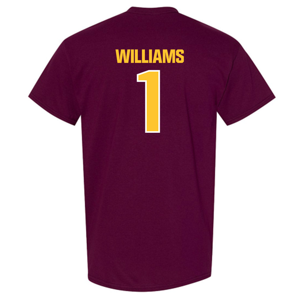 Central Michigan - NCAA Women's Basketball : Nevaeh Williams - Classic Shersey T-Shirt-1