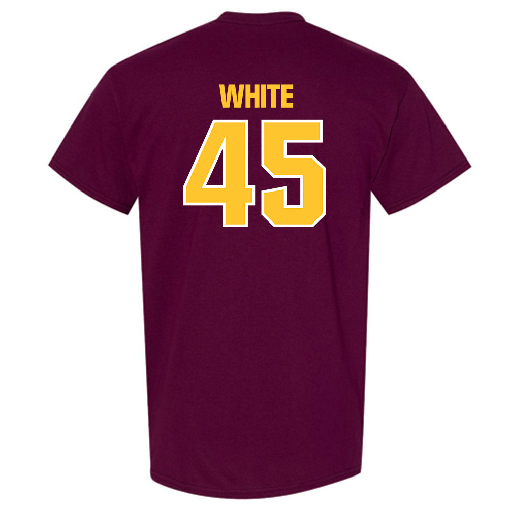 Central Michigan - NCAA Football : Xavier White - Classic Shersey T-Shirt-1