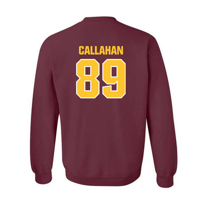 Central Michigan - NCAA Football : Rory Callahan - Classic Shersey Crewneck Sweatshirt-1