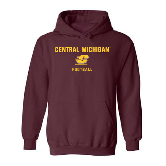 Central Michigan - NCAA Football : Jjajryn Douglas - Classic Shersey Hooded Sweatshirt-0