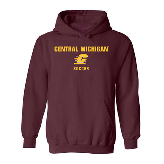 Central Michigan - NCAA Women's Soccer : Sarah Laplante - Classic Shersey Hooded Sweatshirt-0